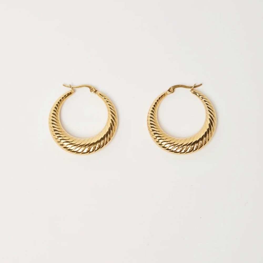 Bagatiba small spiral hoops! New!